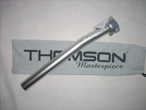 Tige de Selle THOMSON Masterpiece 31,6mm X 350mm Silver - 