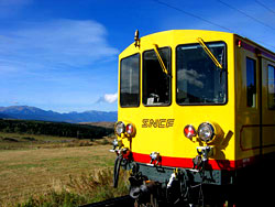 Le train jaune - Le canari | La descente du train jaune I - 23/08 - biKING66.com