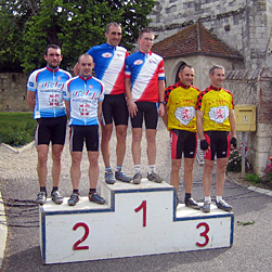 Christophe Cortada et Sylvain Boixaderas champions 2006 | National UFOLEP 2006 - 22/05 - biKING66.com