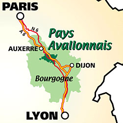 Le pays Avallonais entre Auxerre et Dijon... | National Vtt UFOLEP 2007 - 15/04 - biKING66.com