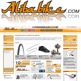 Alibabike.com est la dernire ne des e-boutique vlo... | Alibabike.com la boutique vlo - 29/05 - biKING66.com