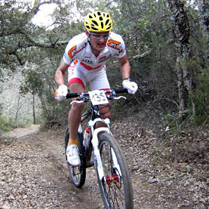 Marc Colom vainqueur de la course VTT Trabucayres 2009 | Compte rendu de la Trabucayres VTT 2009 - 08/04 - biKING66.com