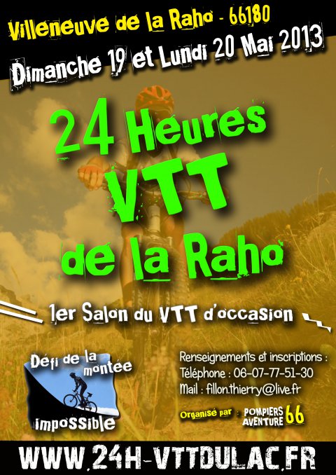  | 24Heures VTT du lac de la Raho - 06/05 - biKING66.com