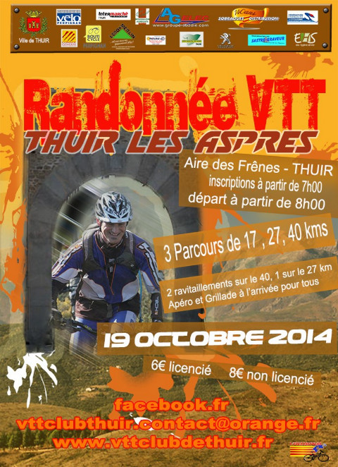  | 19 octobre VTT dans les Aspres ou Multisport dans le Vallespir - 08/10 - biKING66.com