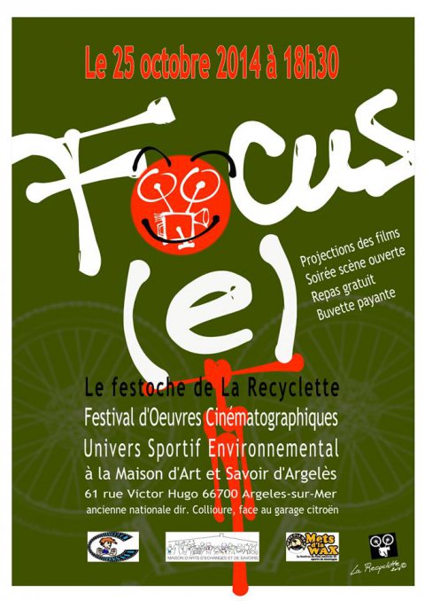  | Festival cinmatographique - Univers sportif & environnemental : Focus-(e) - 22/10 - biKING66.com