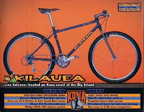 Kona Kilauea 1997 - Athanaël - biking66.com